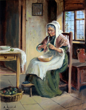 Alexander Austen: Peeling Apples