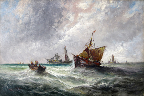 Edwina Lara: Boats in a Swell