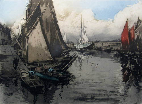 Ferdinand-Jean Luigini: Port en Bretagne
