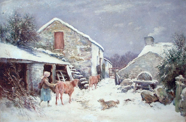Henry Measham: A Winter's Day