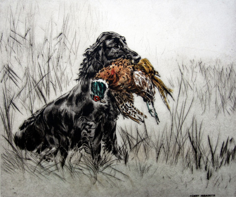 Henry Wilkinson: Spaniel Retrieving Game