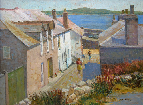 Ian McDonald Grant: Harbour Road, Mousehole