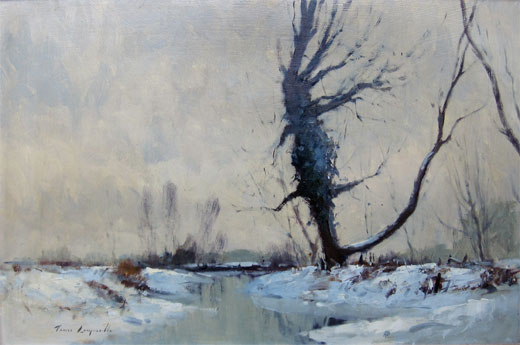 James Longueville: Landscape with Snow