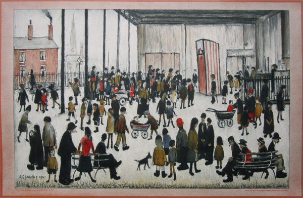 L. S. Lowry: Punch and Judy