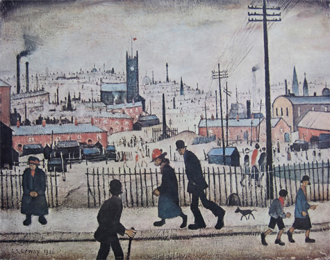 L. S. Lowry: View of a Town