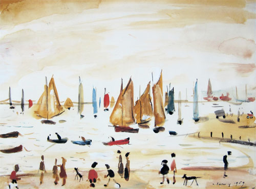 L. S. Lowry: Yachts