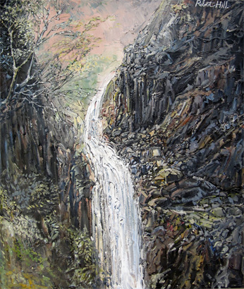 Robert Hill: Mountain Waterfall