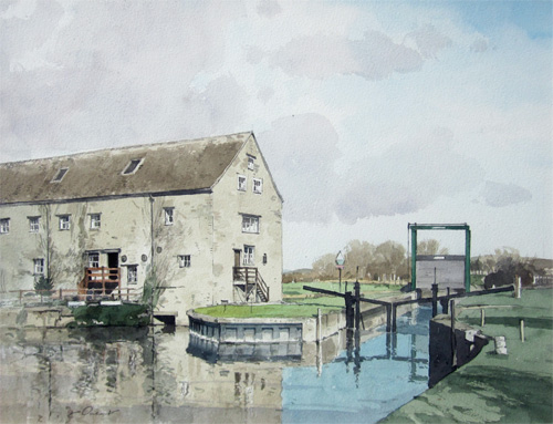 Stanley Orchart: Barnwell Mill, nr. Oundle, Northamptonshire
