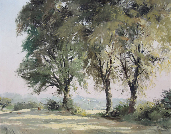 Trevor Chamberlain: August Afternoon, Hertford