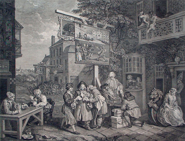 William Hogarth: Canvassing For Votes