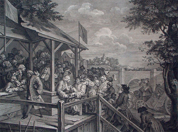 William Hogarth: The Polling