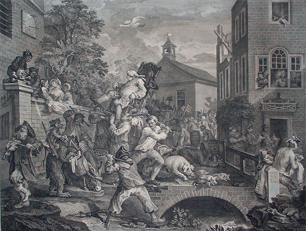 William Hogarth: Chairing The Members