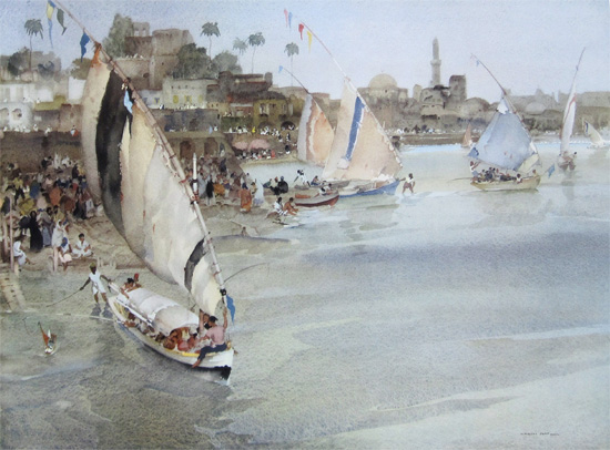 Holiday After Ramadan by Sir William Russell Flint