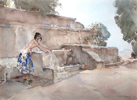 Isabella of Lucenay by Sir William Russell Flint