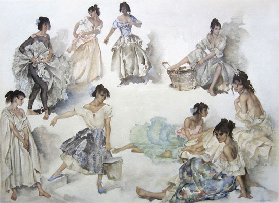 Variations on a Theme by Sir William Russell Flint