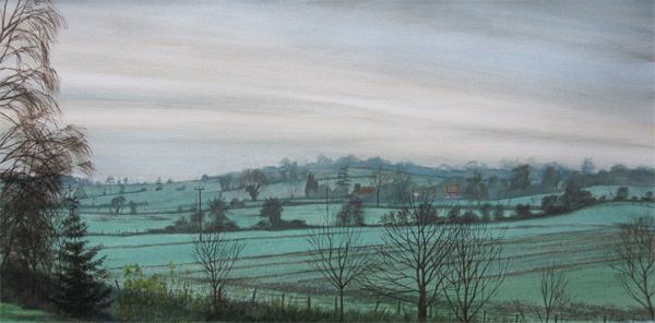 Wladyslaw Mirecki: Morning Frost, Colne Valley