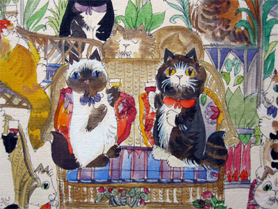 Diane Elson: The Cats Conservatory (Detail)